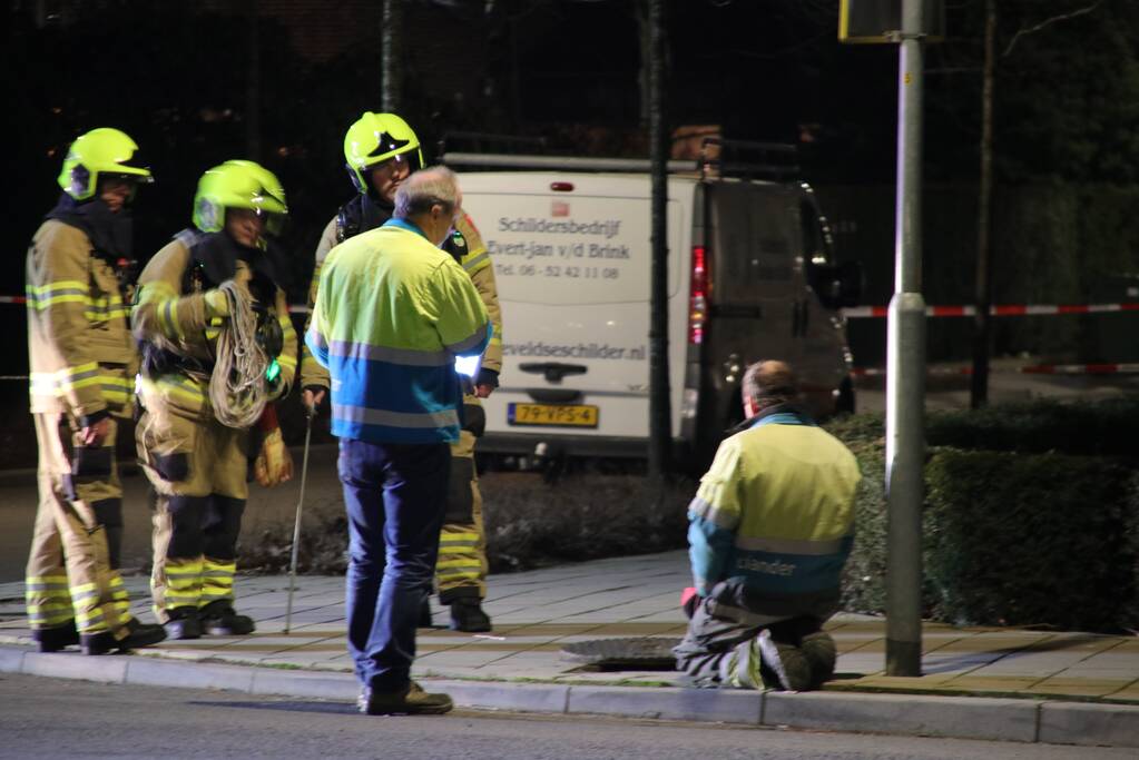 Gaslucht in het riool