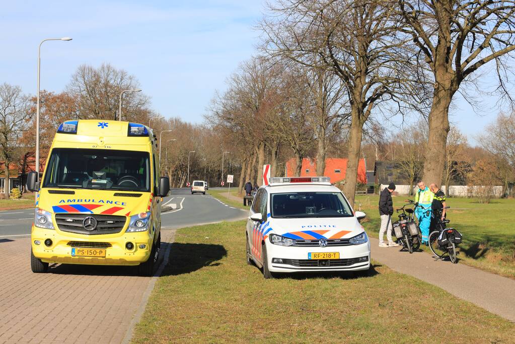 E-biker botst op tegenliggers (Amersfoort)