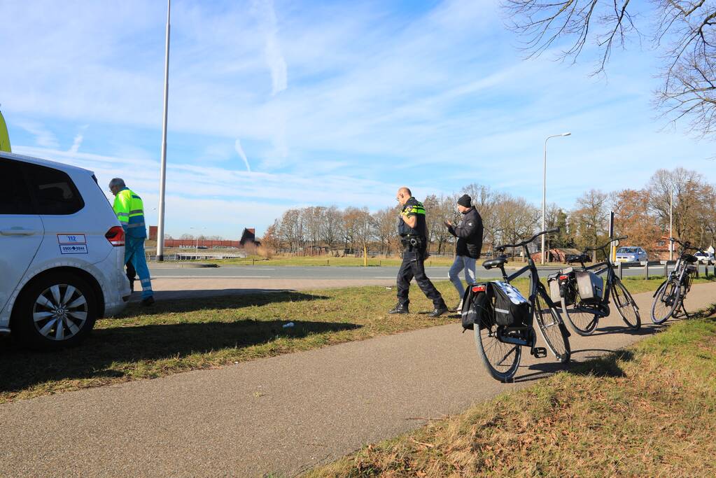 E-biker botst op tegenliggers (Amersfoort)