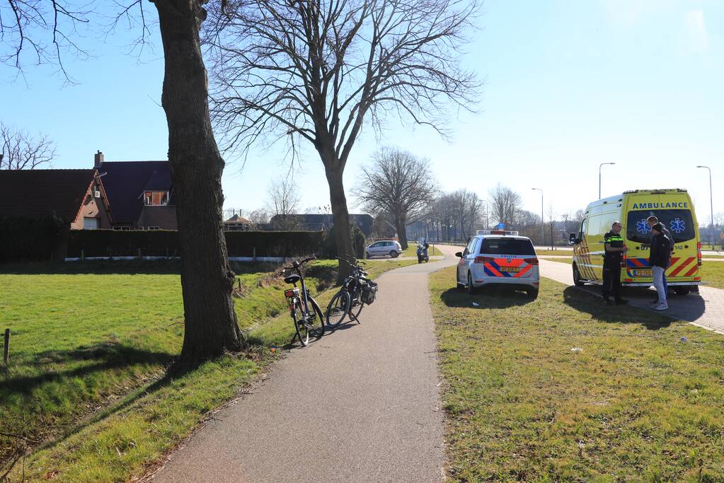 E-biker botst op tegenliggers (Amersfoort)