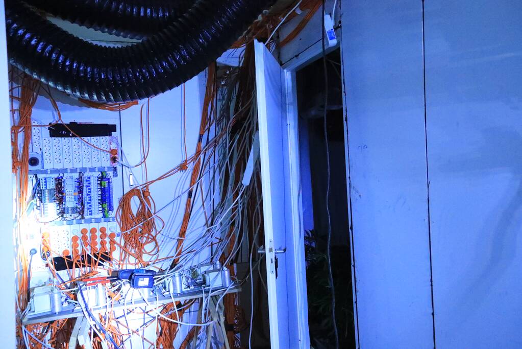 600 wietplanten gevonden in bedrijfspand (Bunschoten-Spakenburg)