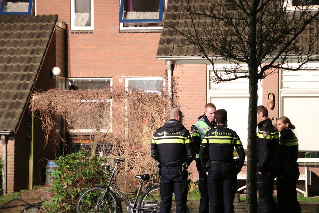 Grote schade na brand in keuken (Nijkerk)