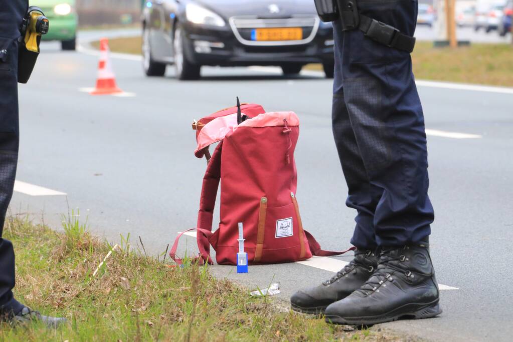 Veel schade bij kop-staartaanrijding, bestuurder aangehouden (Hoogland)