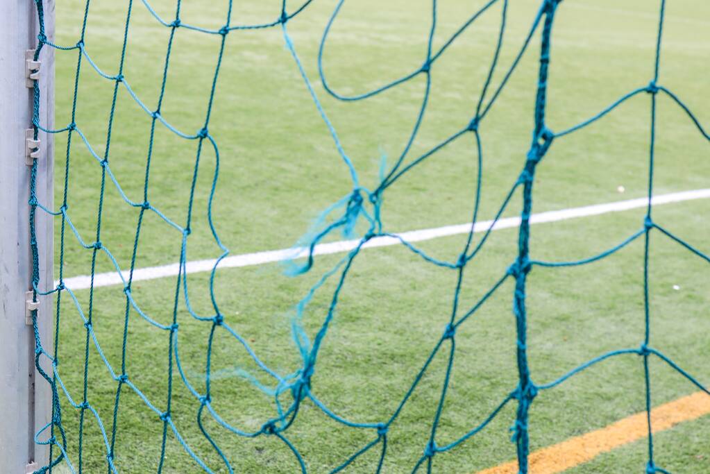 Doelen vernield voetbalclub VVZA (Amersfoort)