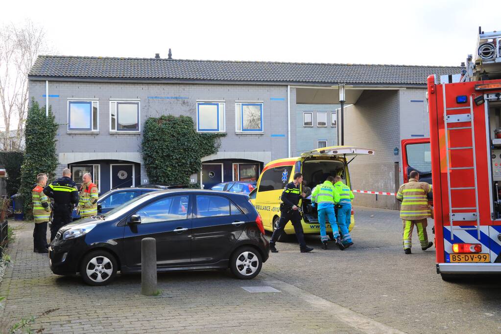 Gewonde bij explosie in woning