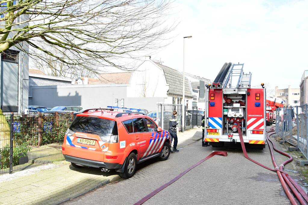 Veel rookontwikkeling bij brand Bodyconditioning