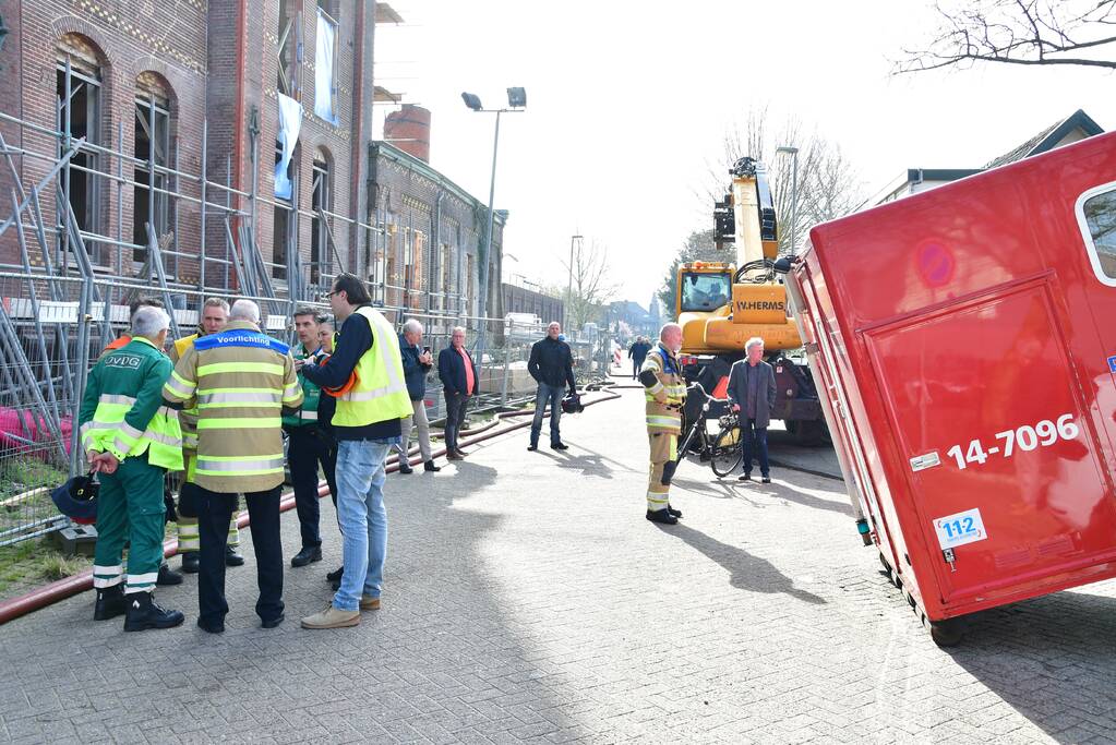 Veel rookontwikkeling bij brand Bodyconditioning