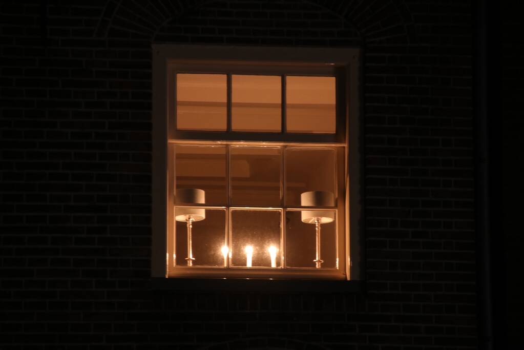 Scherpenzeel in het donker