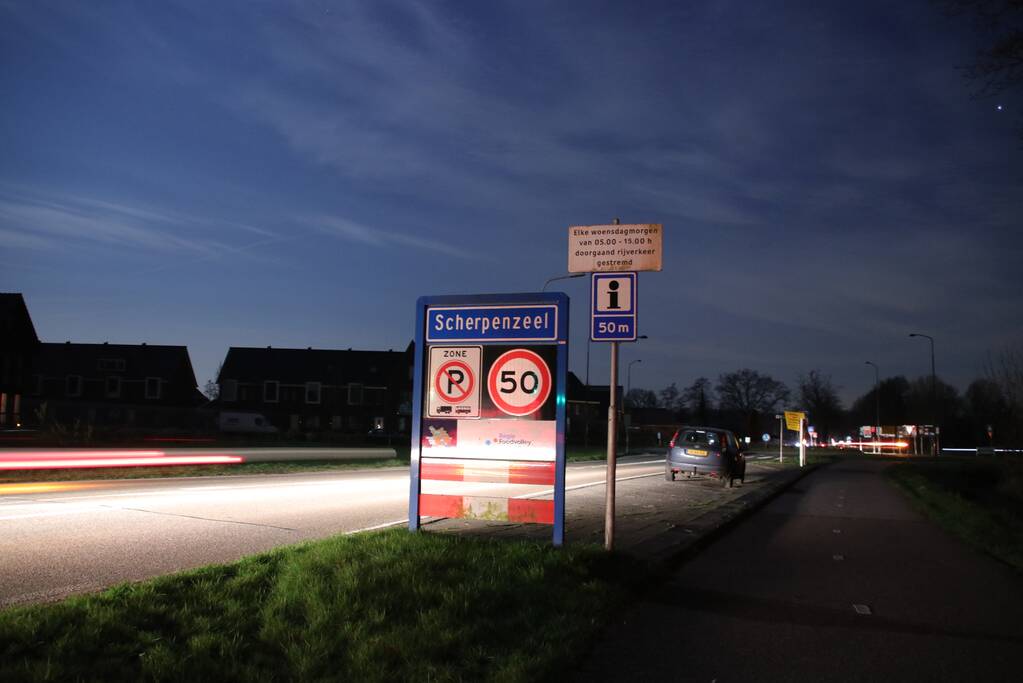 Scherpenzeel in het donker