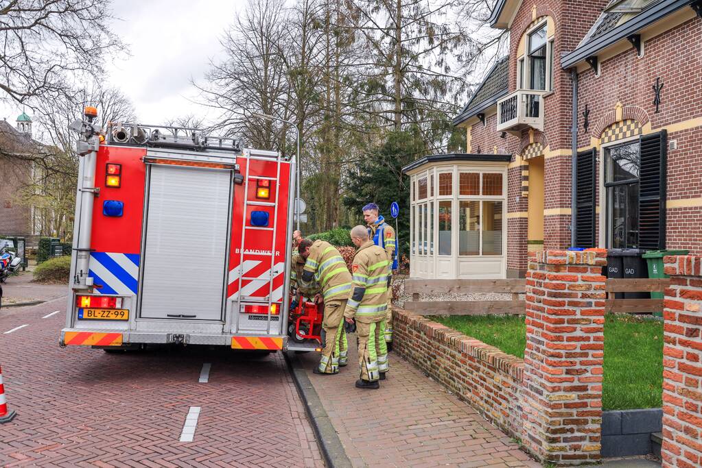 Veel rook in woning door pannetje op het vuur