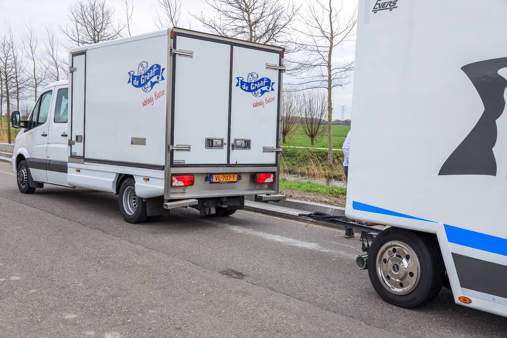 Verkeerscontrole combinatie-voertuigen