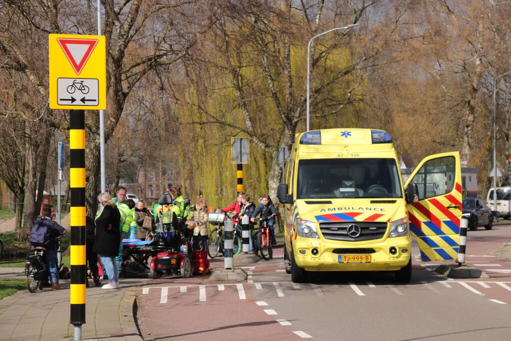 Scootmobielster ten val bij eenzijdig ongeval