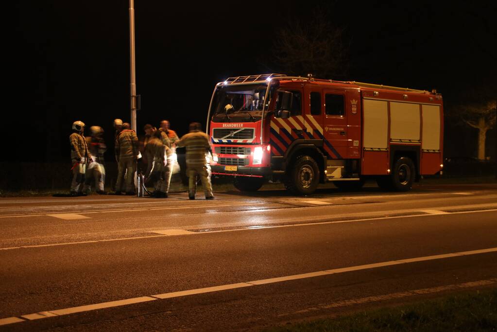 Onbekende vloeistof zorgt voor schoonmaakbeurt, N224
