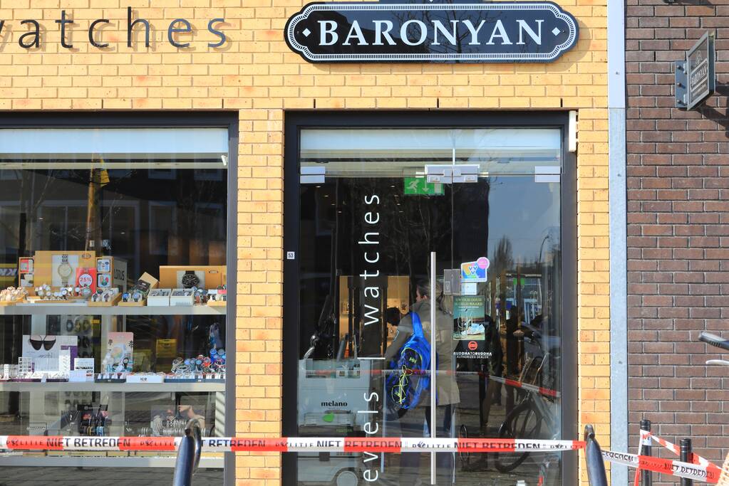Ramkraak op juwelier Baronyan