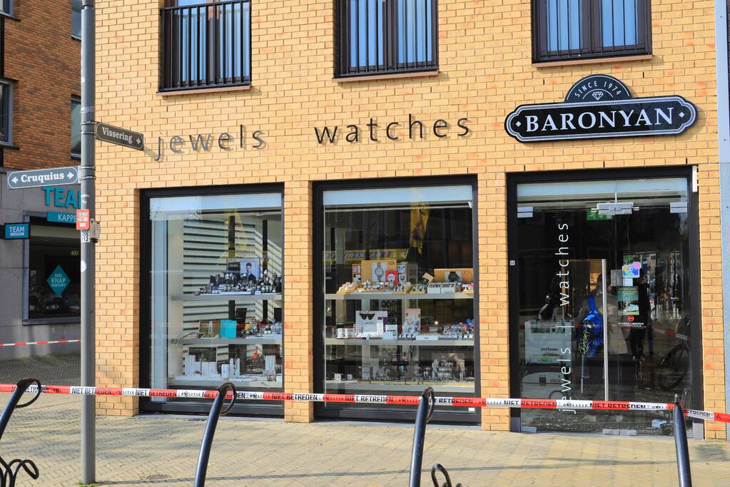 Ramkraak op juwelier Baronyan