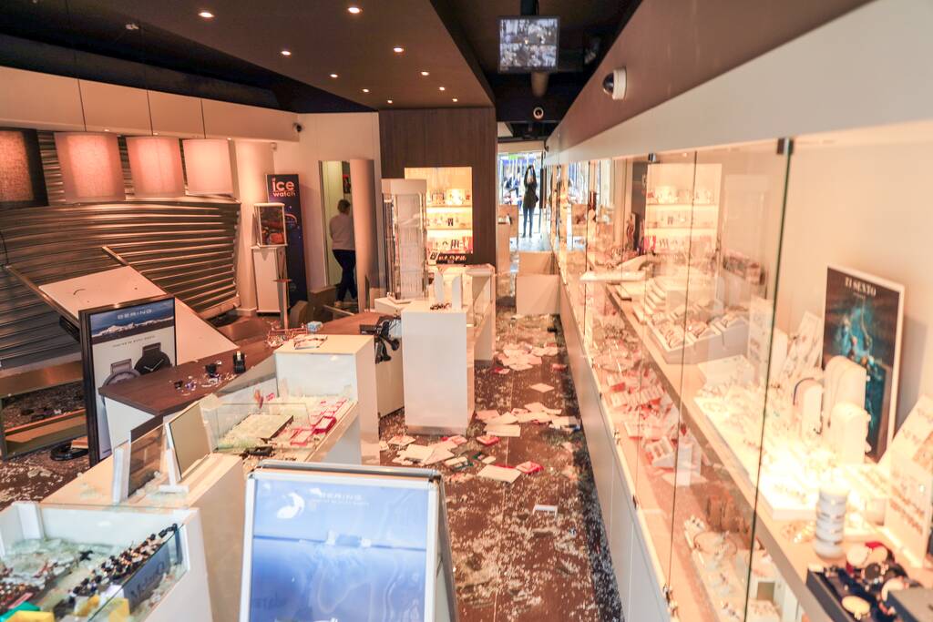 Ramkraak op juwelier Baronyan