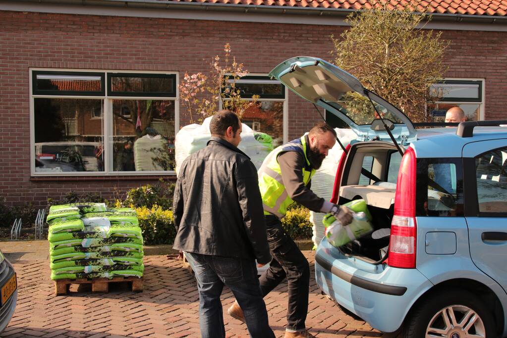 Primeur tijdens Nationale Compostdag