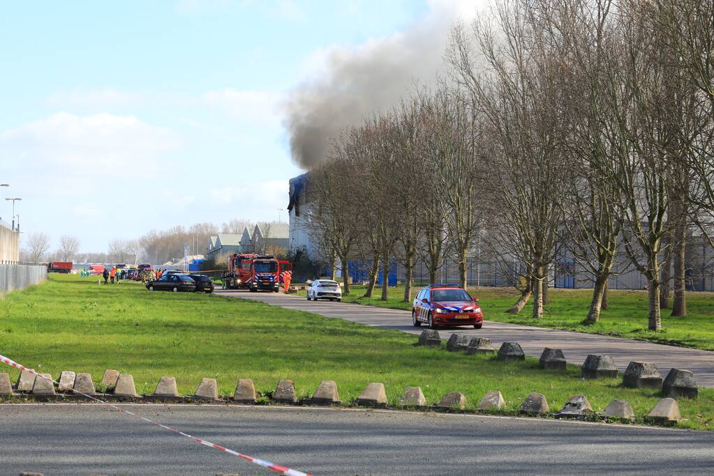Grote brand recyclingbedrijf De Vijfhoek - Cirwinn