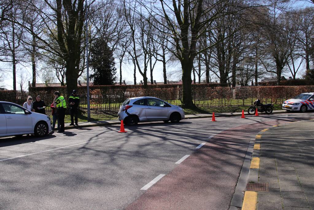 Zwangere bestuurster betrokken bij ongeval