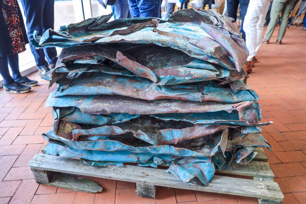 Minister Cultureel Erfgoed onthult oudste Nederlands scheepswrak