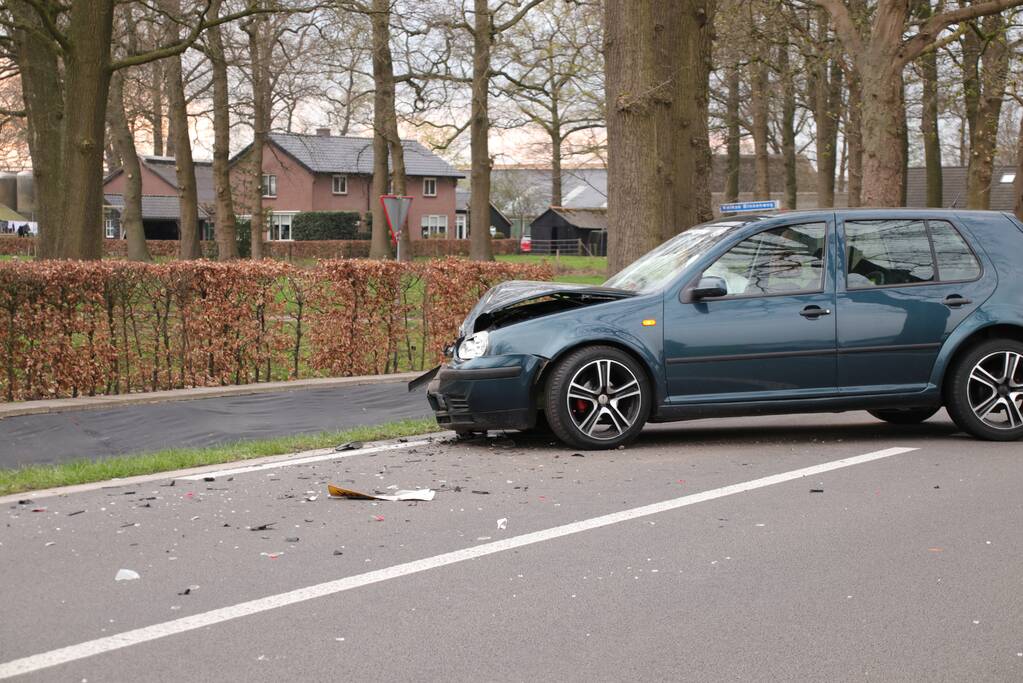 Ravage bij kop-staart aanrijding