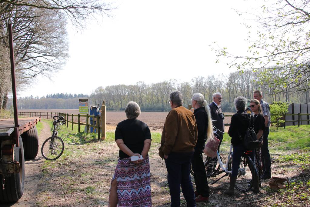 Protest vanwege gifteelt in natuurgebied