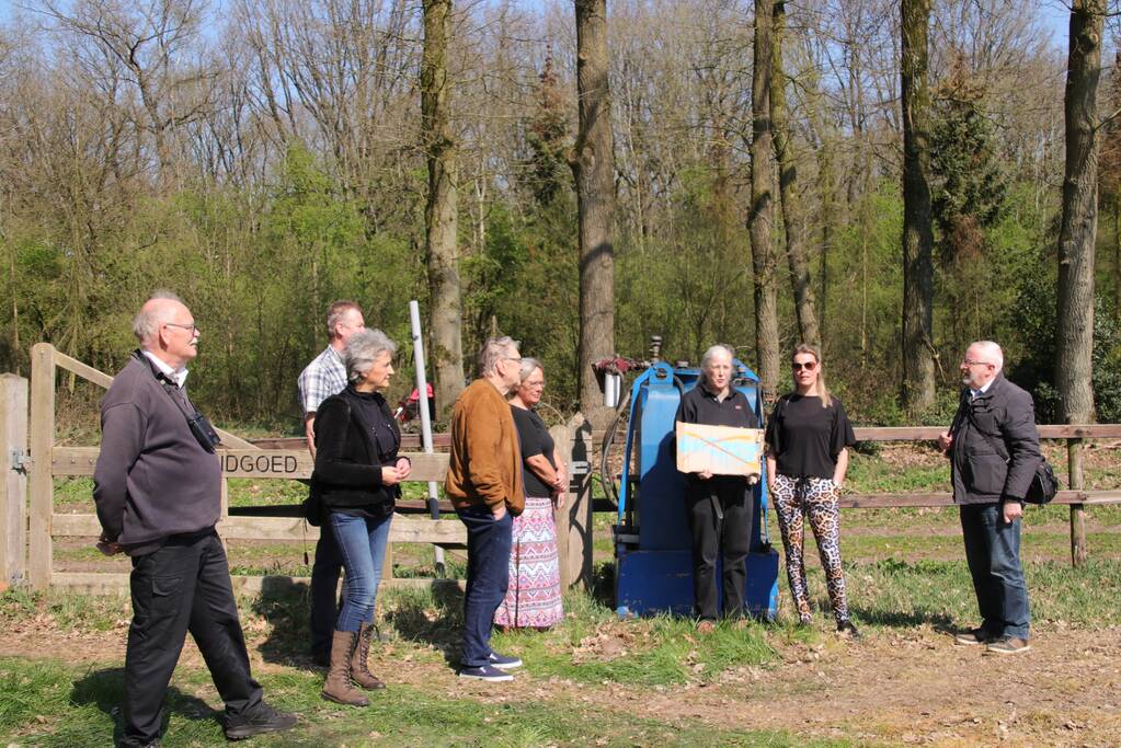 Protest vanwege gifteelt in natuurgebied