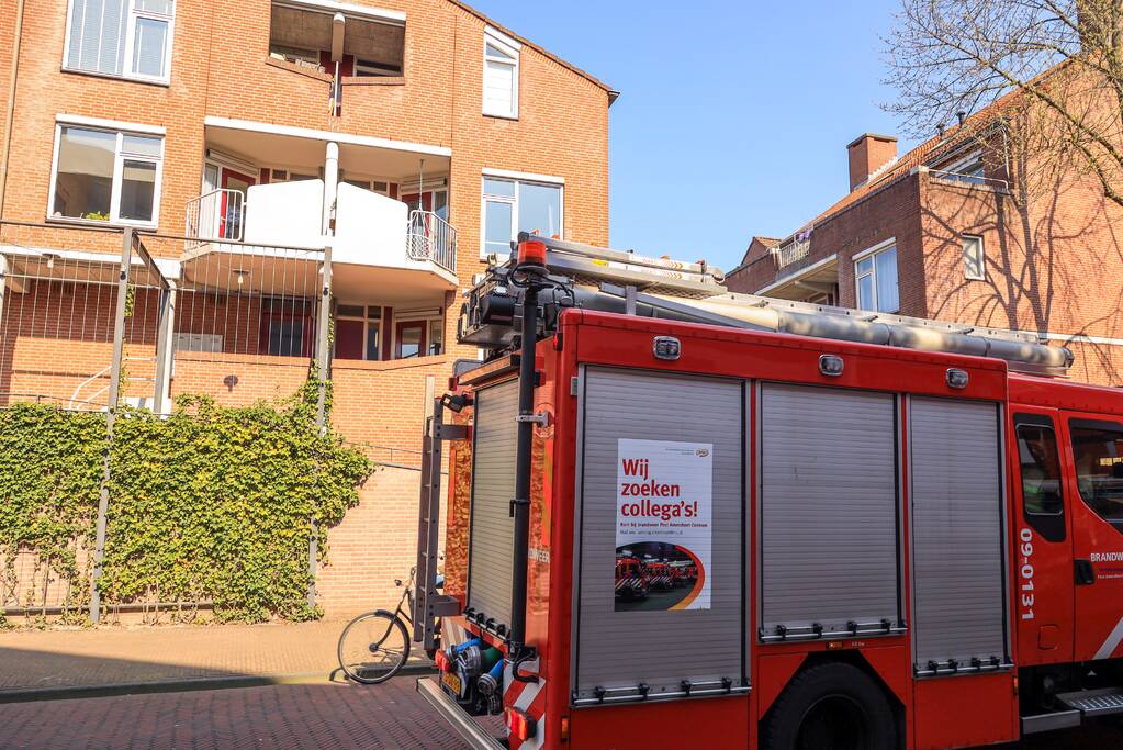 Brandweer schiet te hulp bij gesprongen waterleiding