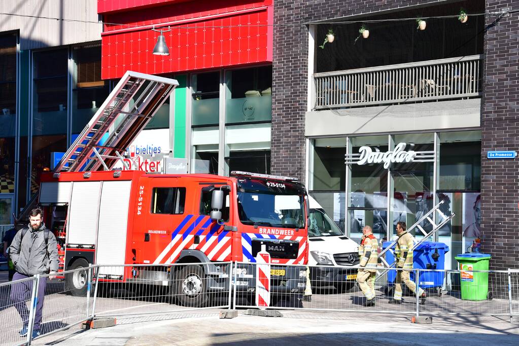 Poes ontkomt aan reddingspoging brandweer