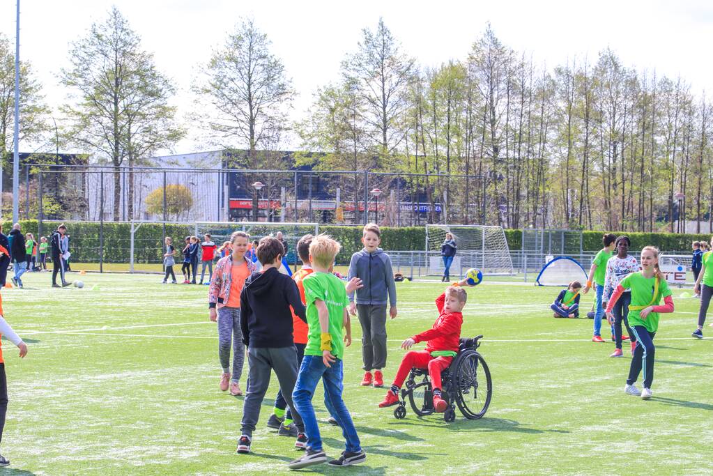 Veel sportiviteit met Koningsspelen