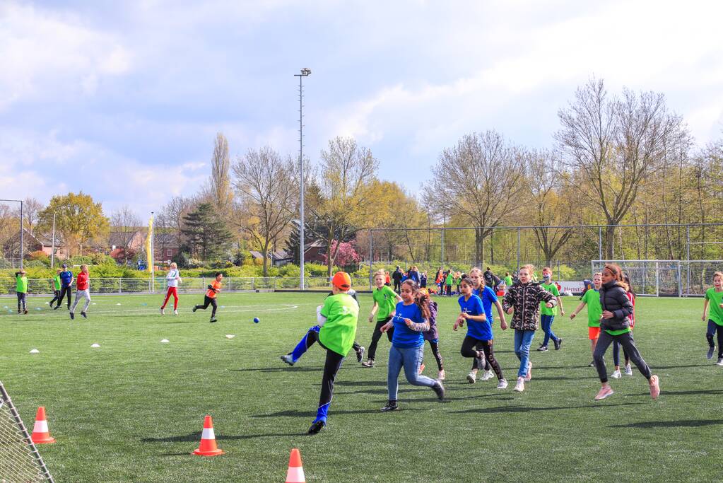 Veel sportiviteit met Koningsspelen