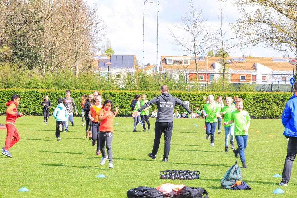 Veel sportiviteit met Koningsspelen