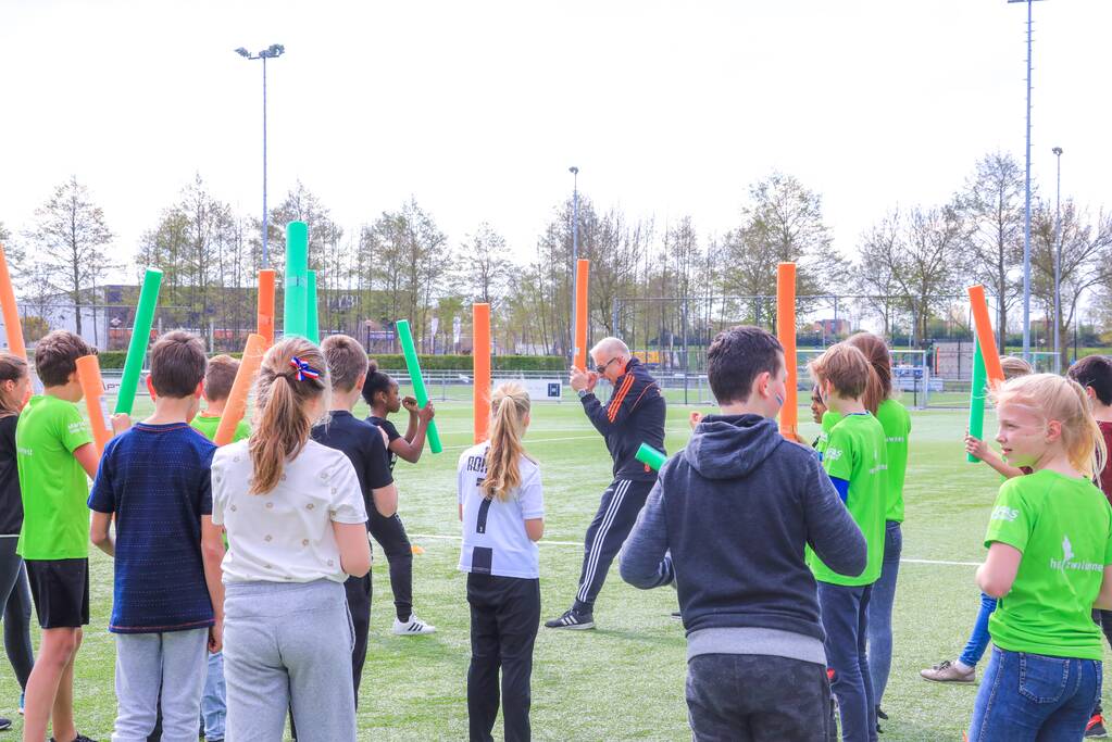 Veel sportiviteit met Koningsspelen