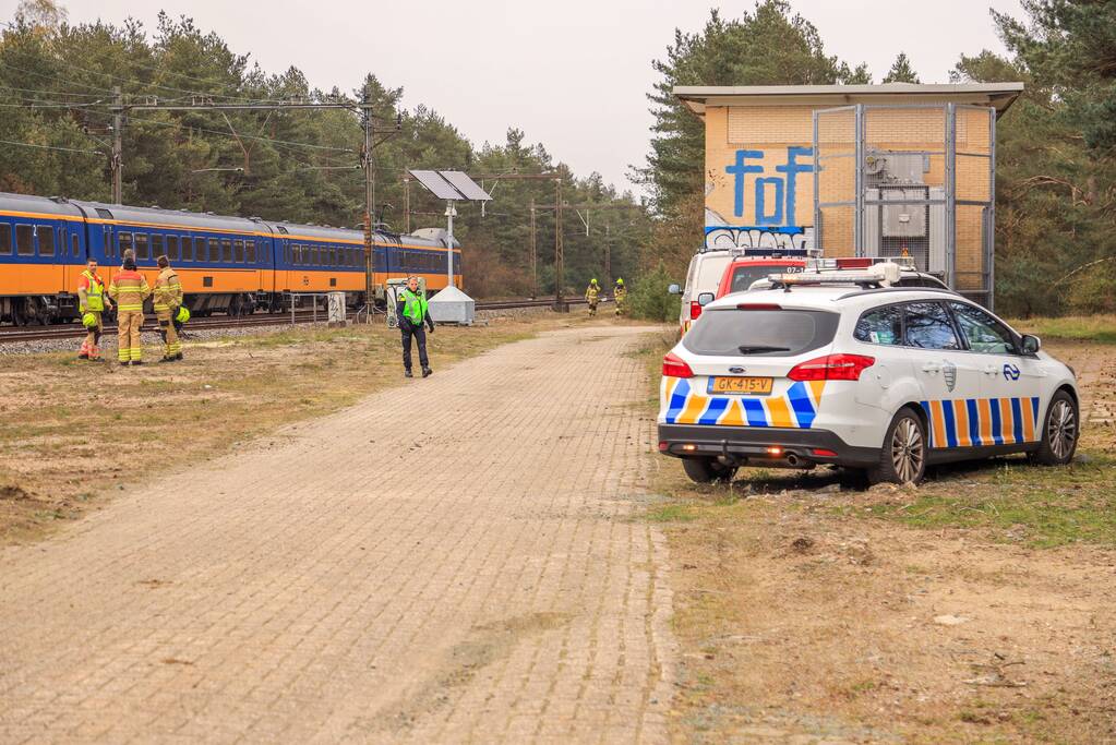 Geen treinverkeer door aanrijding persoon
