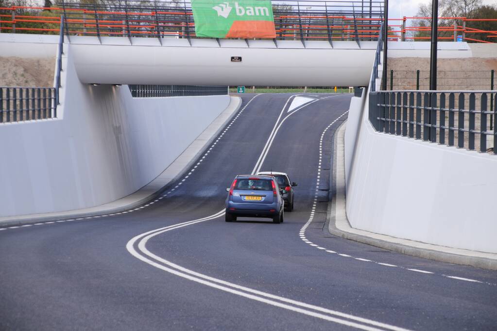 Autotunnel Voorpoort geopend voor gemotoriseerd verkeer