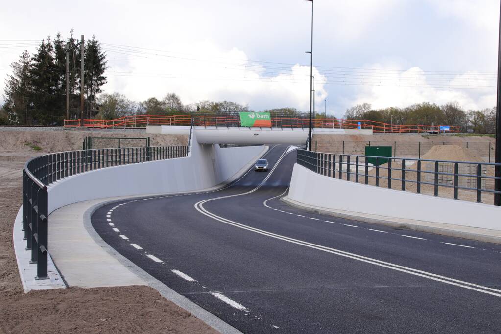 Autotunnel Voorpoort geopend voor gemotoriseerd verkeer