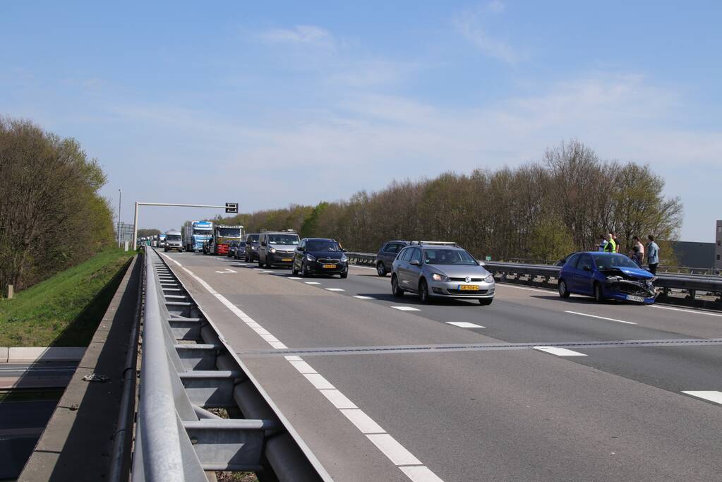 Flinke file na eenzijdig ongeval