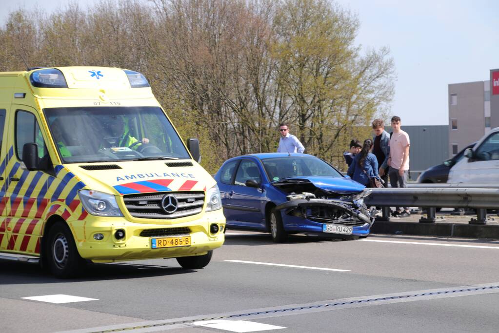 Flinke file na eenzijdig ongeval