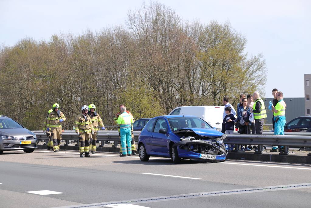 Flinke file na eenzijdig ongeval