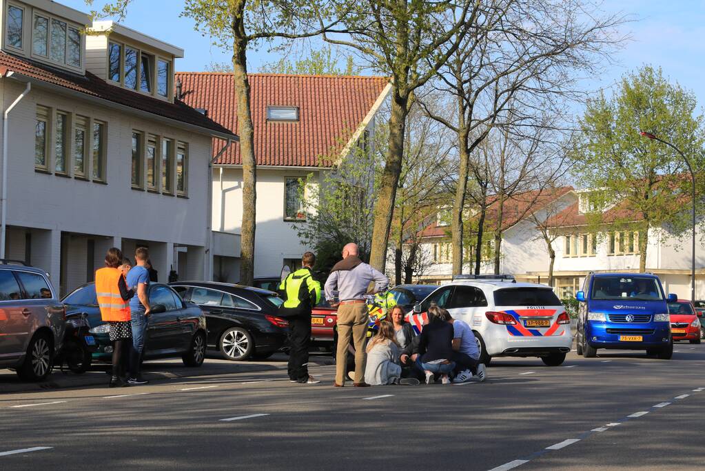 Scooterrijder gewond na aanrijding
