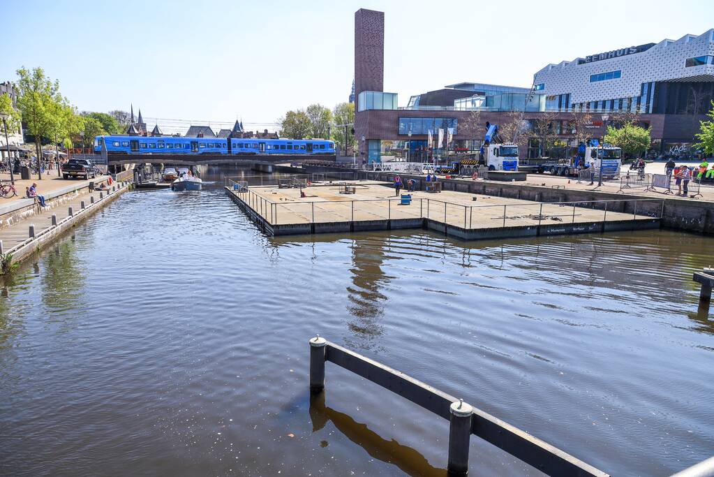 Podium Koningsdag 2019 in volle gang