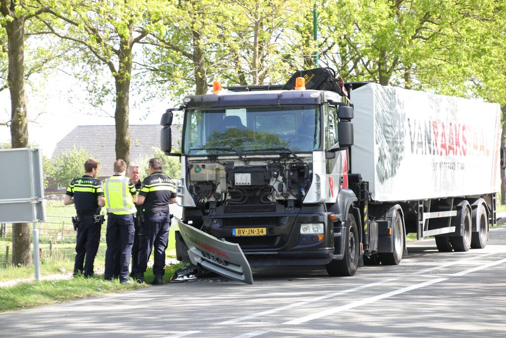 Fietser overleden na aanrijding met vrachtwagen