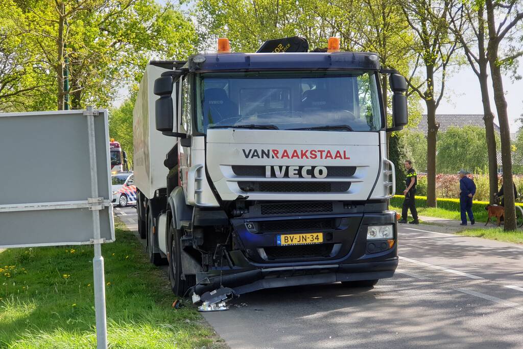 Fietser overleden na aanrijding met vrachtwagen