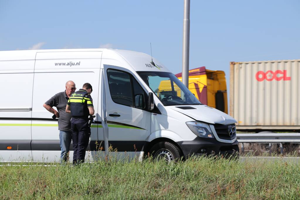 File na kop-staart aanrijding