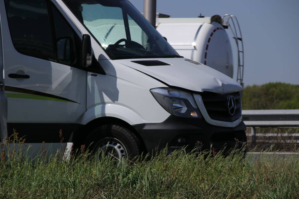 File na kop-staart aanrijding