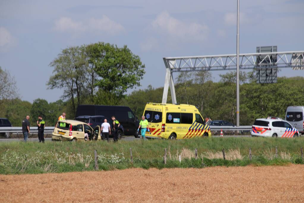 File na kop-staart aanrijding