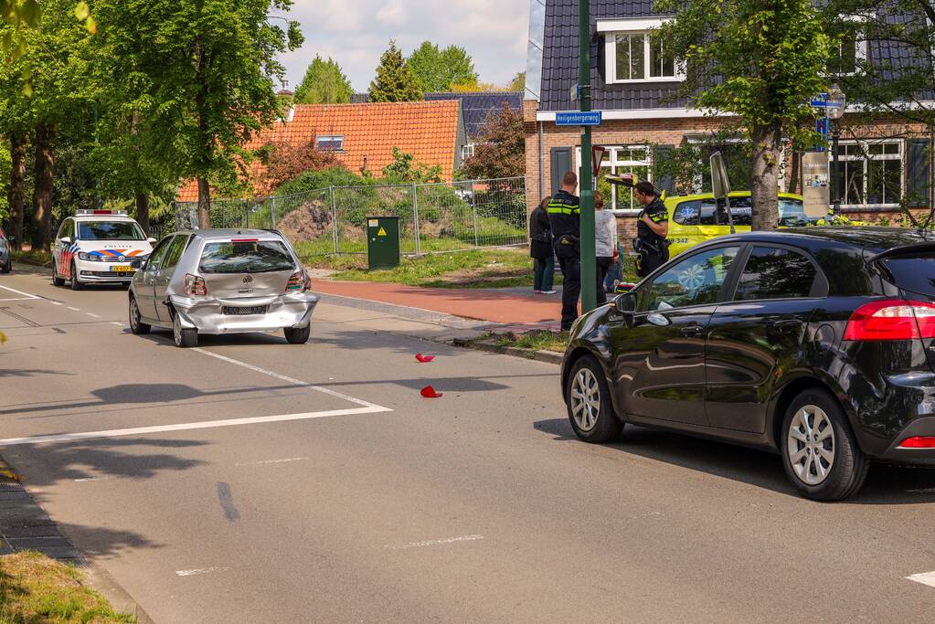 Automobiliste gewond bij botsing
