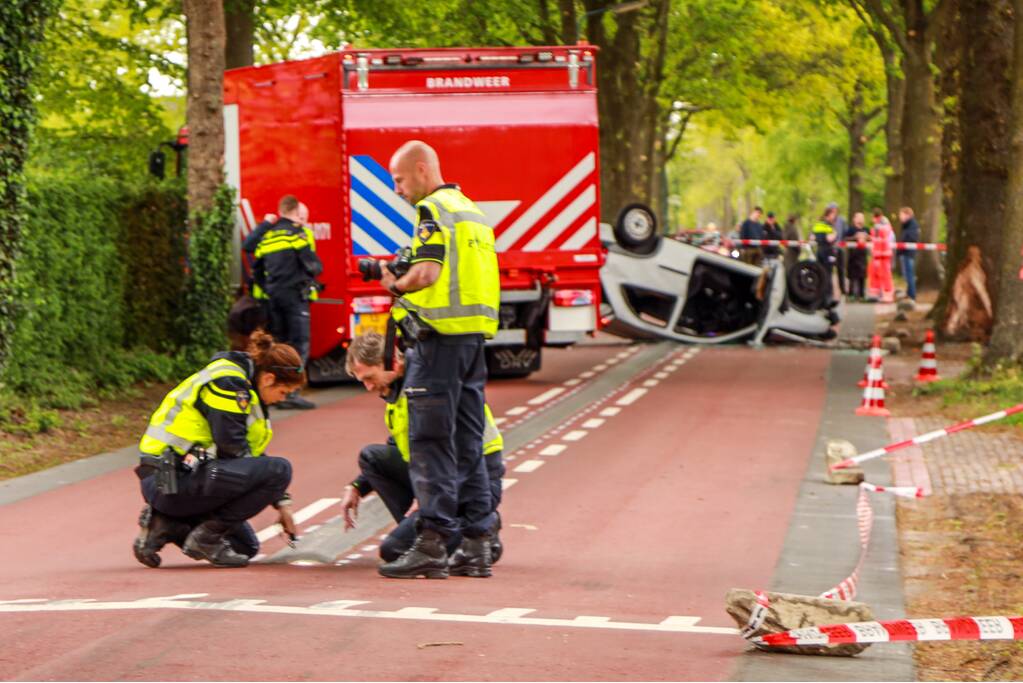 Te hoge middengeleider mogelijk oorzaak ongeval