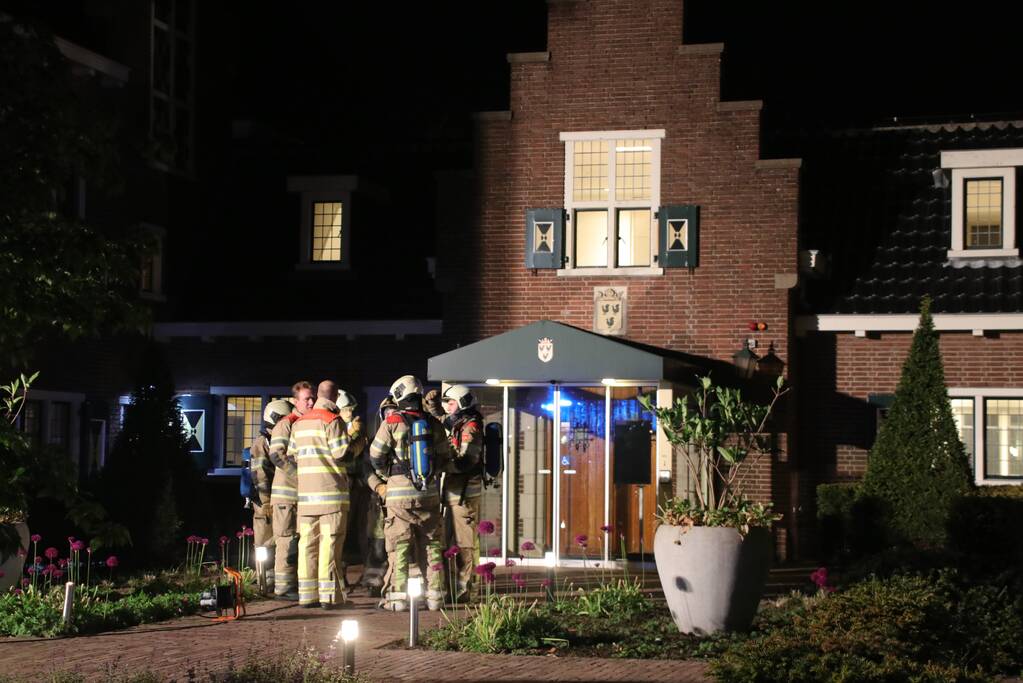 Brand in gemeentehuis