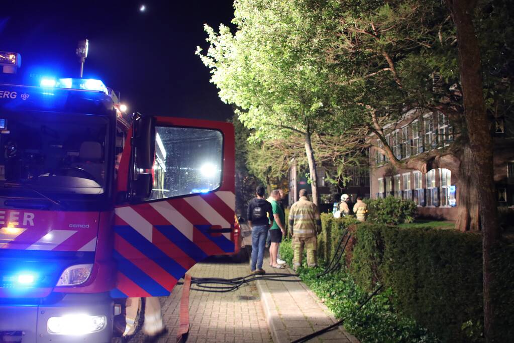 Brand in gemeentehuis